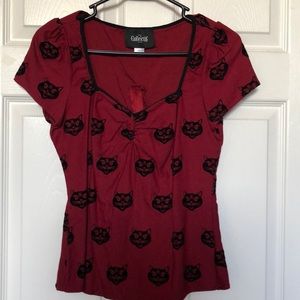 Collectif Red Cat Top
